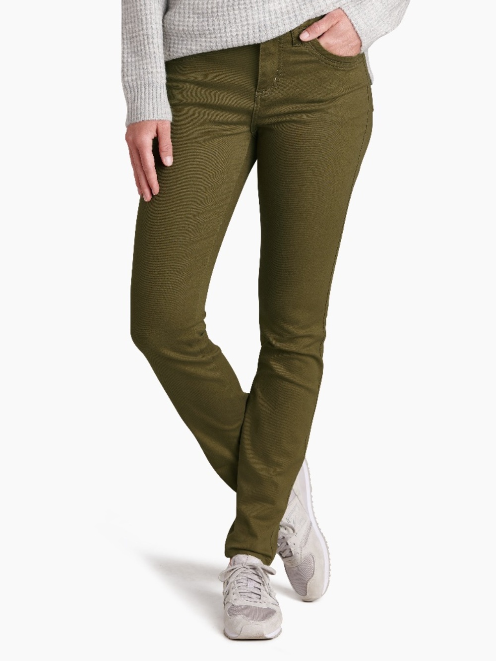 KÜHL Kontour Skinny Pants Olive Size 6 Short NWT Stretch